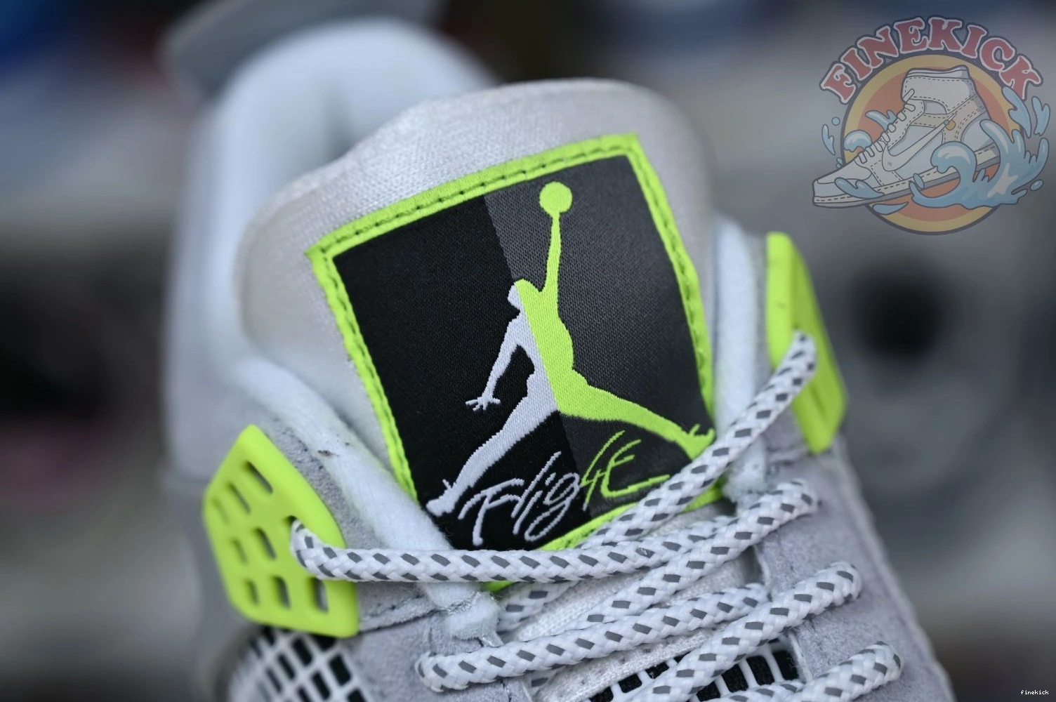 Jordan Jordan se'95neon 4 retro Air 0828